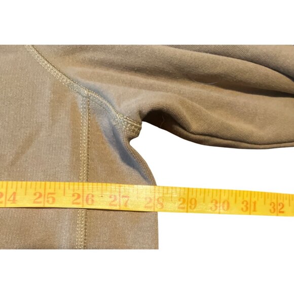 The North Face Mens Beige 1/4 Zip Pullover Sweatshirt XXL Cotton Polyester Blend - Picture 3 of 6